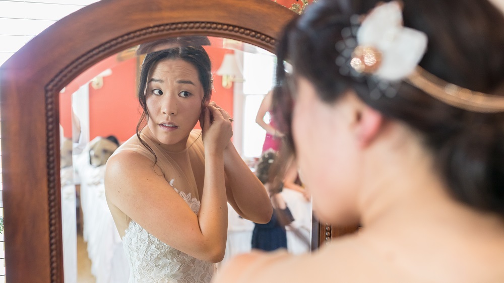 DaveKauffmanPhoto Bridal Party Ready Room at Mountain Run Winery