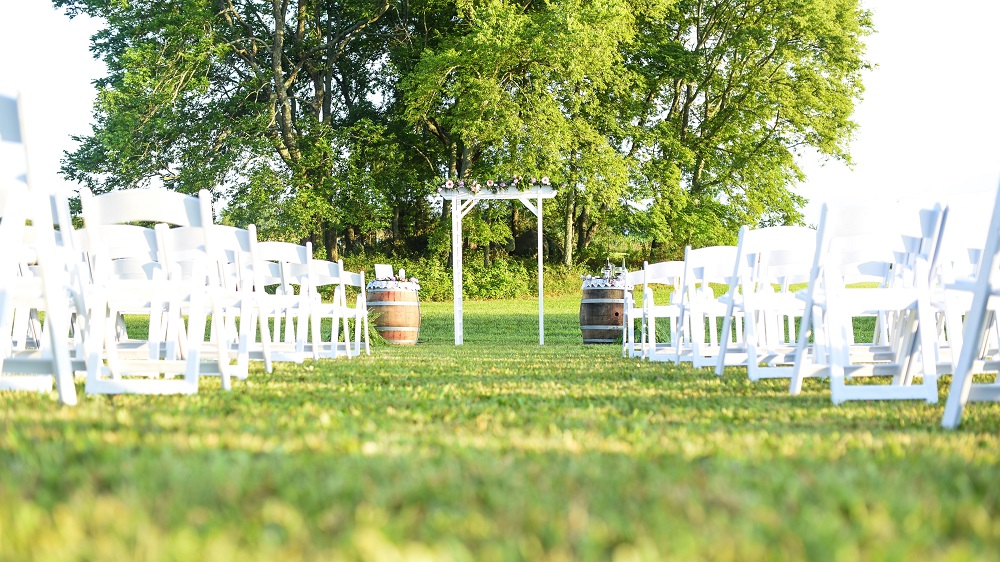 Field Ceremony at Mountain Run Winery