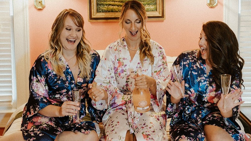 ShannonYenPhoto Bridal Party Ready Room at Mountain Run Winery