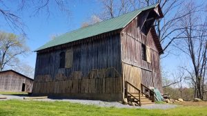 Outside view of stable space