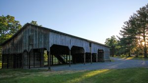 The pole barn