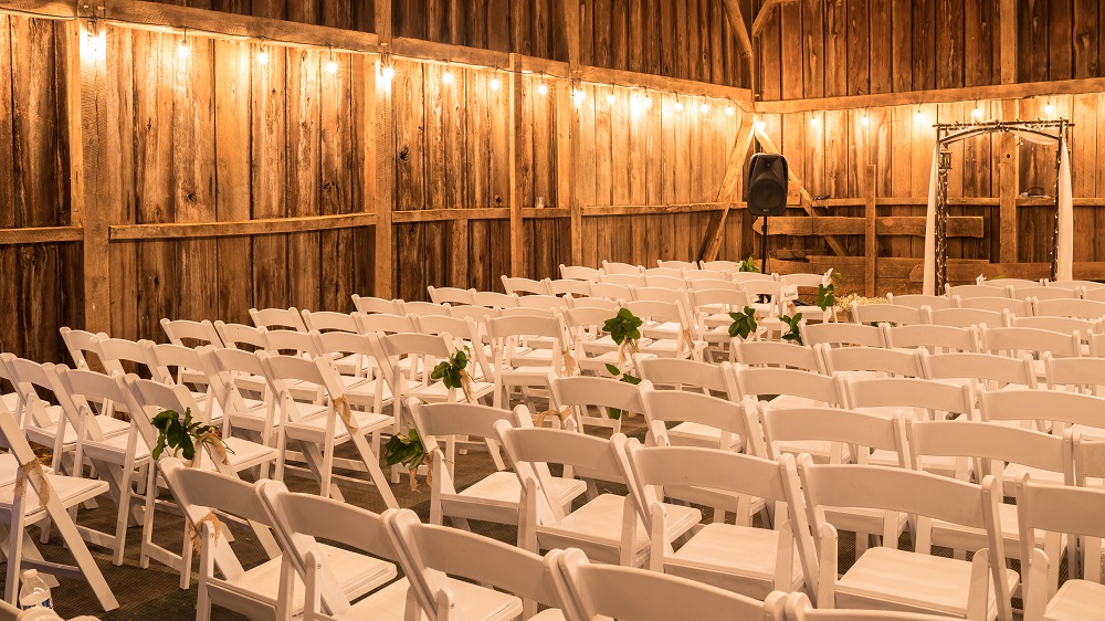 Wedding Ceremony at Mountain Run Winery