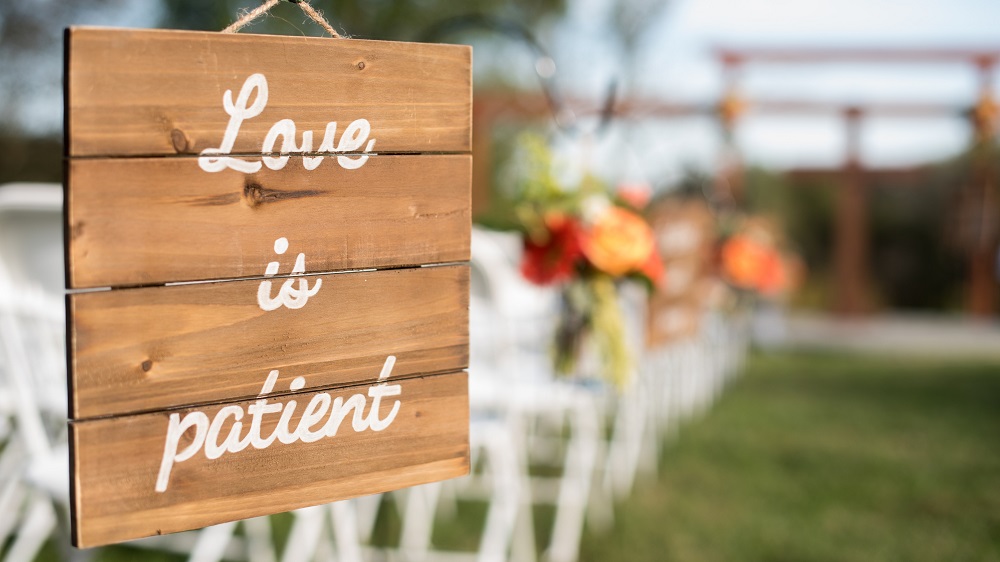 Wedding Ceremony at Mountain Run Winery