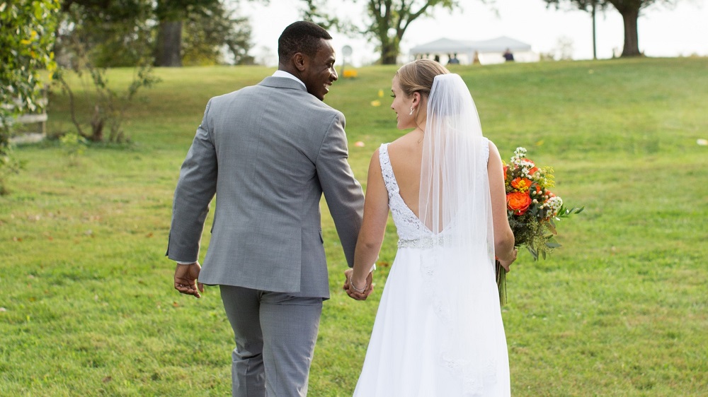 Wedding Ceremony at Mountain Run Winery