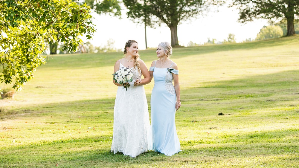 Wedding Ceremony at Mountain Run Winery