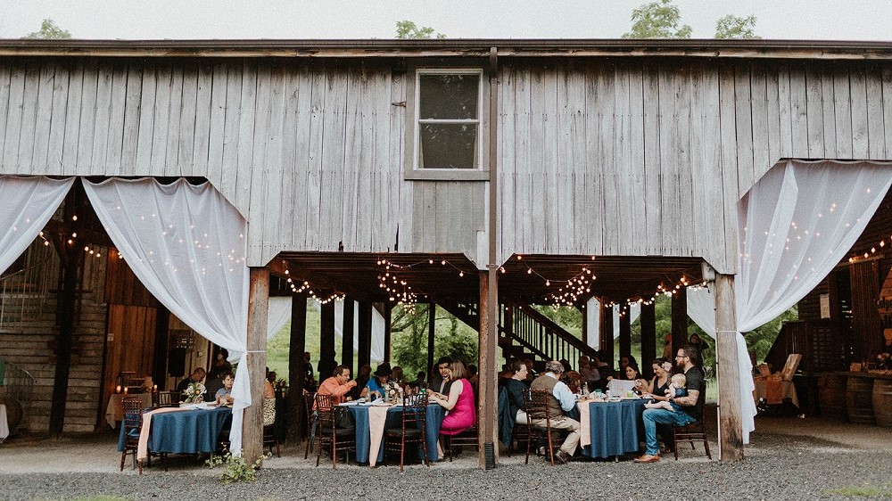 Wedding Reception at Mountain Run Winery