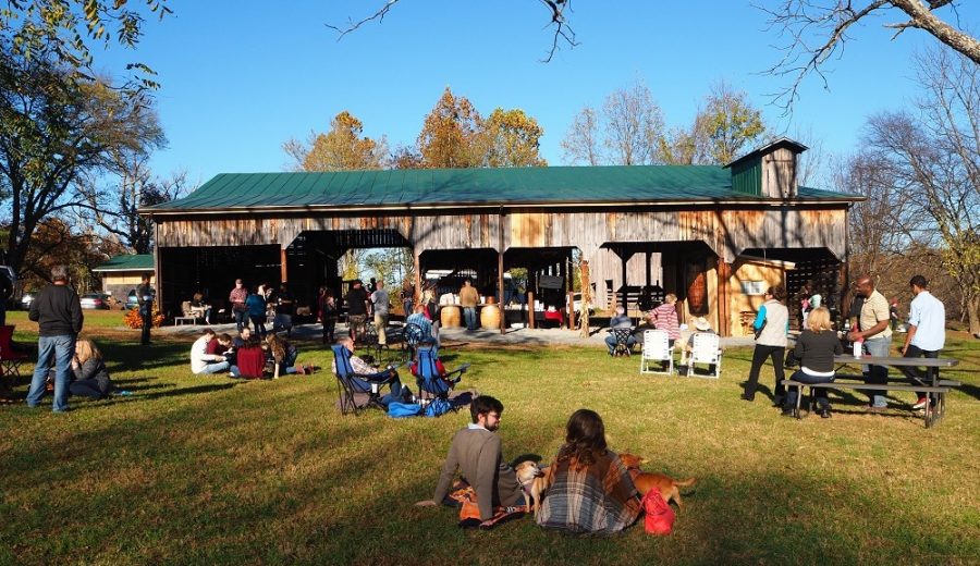 Music event at Mountain Run Winery