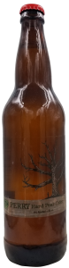 Perry cider bottle